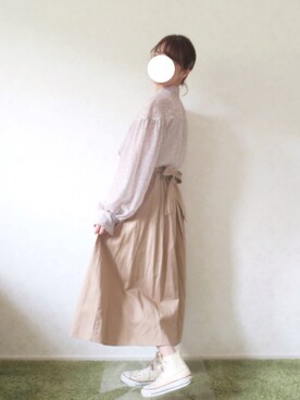 mihoさん（レディース・154cm）の春コーディネート