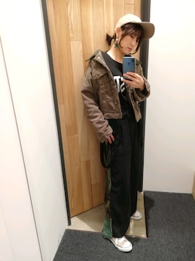 「Days（デイズ）のアイテム」を使った、yukaさん（レディース・158cm）の冬コーディネート