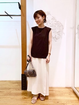 sayaさん（レディース・156cm）の夏コーディネート