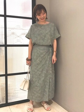 sayaさん（レディース・156cm）の夏コーディネート
