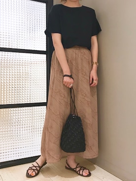 sayaさん（レディース・156cm）の夏コーディネート