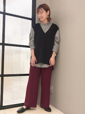 sayaさん（レディース・156cm）の秋コーディネート