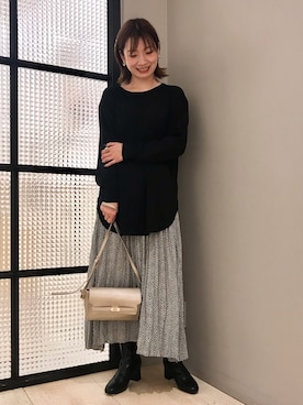 sayaさん（レディース・156cm）の秋コーディネート