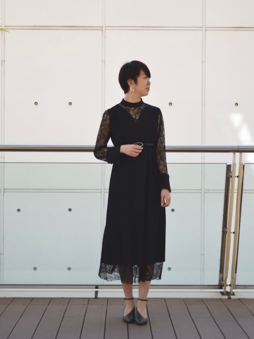 結婚式 ワンピースコーデ 20代