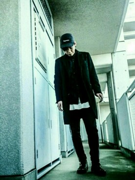 「Marc by Marc Jacobs（マークバイマークジェイコブス）のアイテム（ピアス（両耳用））」を使った、_さん（メンズ・178cm）の冬コーディネート