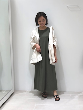 「Sympathy of Soul（シンパシーオブソウル）のアイテム（アクセサリー）」を使った、yamaさん（レディース・158cm）の春コーディネート