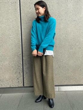 moneueharaさん（レディース・165cm）の秋コーディネート