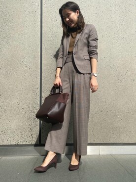 moneueharaさん（レディース・165cm）の秋コーディネート