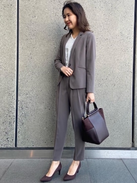 moneueharaさん(レディース・165cm)の冬コーディネート