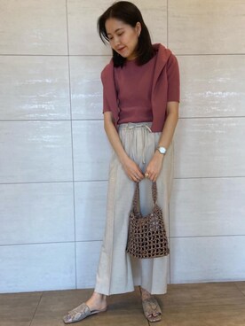 moneueharaさん（レディース・165cm）の春コーディネート