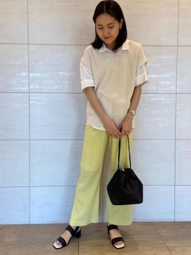 moneueharaさん（レディース・165cm）の春コーディネート