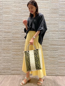 moneueharaさん（レディース・165cm）の夏コーディネート