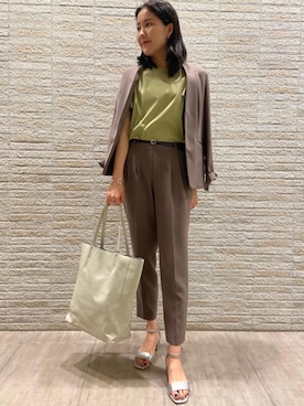 moneueharaさん（レディース・165cm）の夏コーディネート