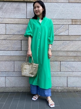 「☆この夏取り入れたいアメスリトップス」｜moneueharaさん（レディース・165cm）の夏コーディネート
