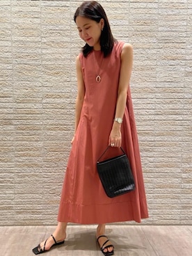 moneueharaさん（レディース・165cm）の夏コーディネート