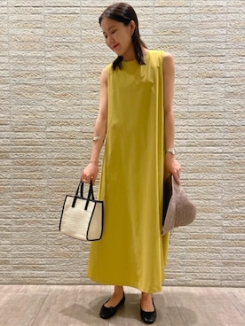 「LAURA DI MAGGIO（ローラディマッジオ）のアイテム」を使った、moneueharaさん（レディース・165cm）の夏コーディネート