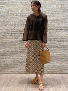 moneueharaさん（レディース・165cm）の夏コーディネート