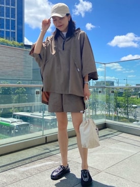 moneueharaさん（レディース・165cm）の夏コーディネート