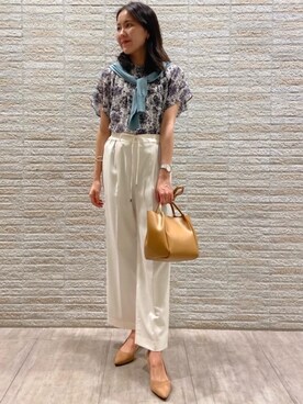 moneueharaさん（レディース・165cm）の夏コーディネート