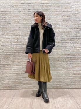 moneueharaさん（レディース・165cm）の秋コーディネート