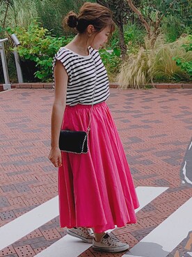 yukiさん（レディース・155cm）の夏コーディネート