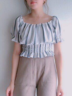 「ダズリン」｜「アイテム（その他）」を使った、yukiさん（レディース・155cm）の夏コーディネート