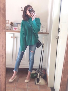 yukiさん（レディース・155cm）の冬コーディネート