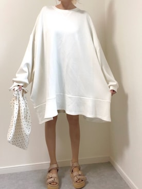 「REDYAZEL（レディアゼル）のアイテム（サンダル）」を使った、yukiさん（レディース・155cm）の春コーディネート