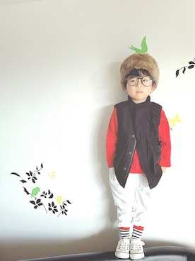 skylandさん（キッズ・100cm）の冬コーディネート