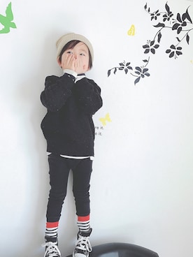 skylandさん（キッズ・100cm）の冬コーディネート