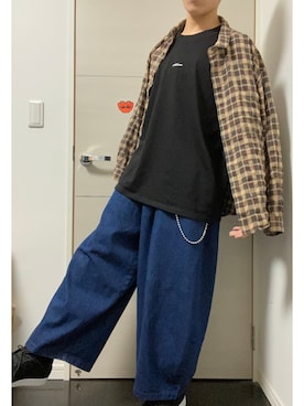 「WEGO（ウィゴー）のアイテム（財布/小物）」を使った、RYU【相互フォロー】さん（メンズ・173cm）の春コーディネート