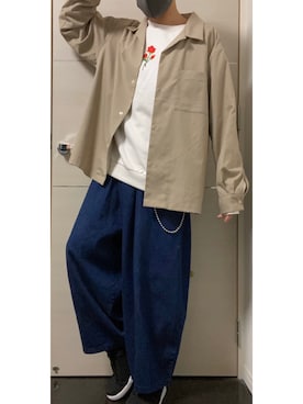 「WEGO（ウィゴー）のアイテム（財布/小物）」を使った、RYU【相互フォロー】さん（メンズ・173cm）の春コーディネート