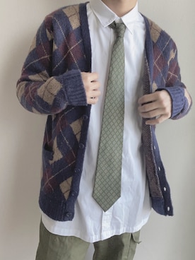 「アイテム（フォーマルスーツ/小物）」を使った、くらげさん（メンズ・165cm・10代）の秋コーディネート