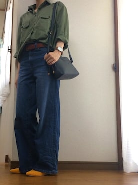 「ability（アビリティ）のアイテム」を使った、ゆみさん（レディース・157cm）の秋コーディネート