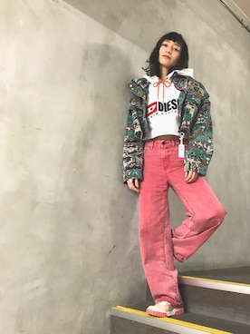 「モノトーン派？カラーコーデ派？」｜Kurumi Takahashiさん（レディース・156cm）の冬コーディネート