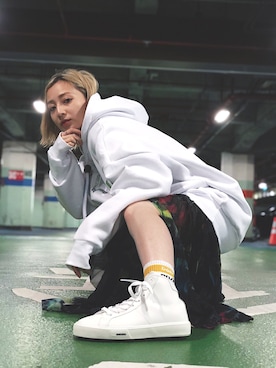 Kurumi Takahashiさん（レディース・158cm）の冬コーディネート