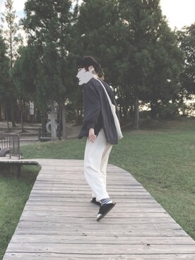 米さん（レディース・162cm）の秋コーディネート