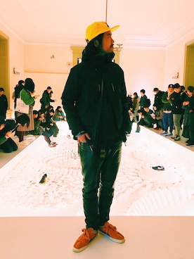 「HOUDINI（フディーニ）のアイテム」を使った、こたさん（メンズ・179cm）の春コーディネート