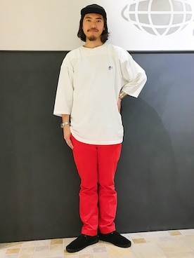 こたさん(メンズ・180cm)の春コーディネート