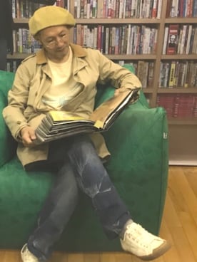 「nonnative（ノンネイティブ）のアイテム（その他アウター）」を使った、KOMEDELICさん（メンズ・172cm）の春コーディネート