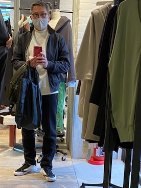 「ROBERT MARC（ロバート マーク）のアイテム」を使った、Ichigonyc Brooklyn さん（メンズ・170cm）の春コーディネート