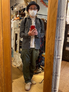 「ROBERT MARC（ロバート マーク）のアイテム」を使った、Ichigonyc Brooklyn さん（メンズ・170cm）の春コーディネート