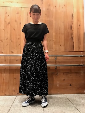 「アパートバイローリーズ」｜「アイテム（腕時計）」を使った、さちさん（レディース・161cm）の夏コーディネート