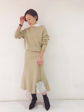 さちさん（レディース・161cm）の冬コーディネート