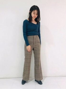 さちさん(レディース・154cm)の秋コーディネート