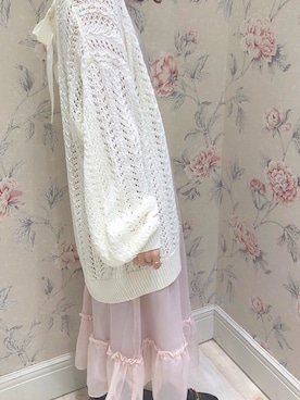 Evelyn Evelyn のワンピース ピンク系 を使った人気ファッションコーディネート Wear