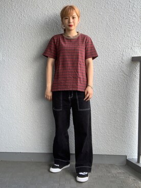 「C1RCA（サーカ）のアイテム」を使った、reoreoniさん（レディース・153cm）の夏コーディネート