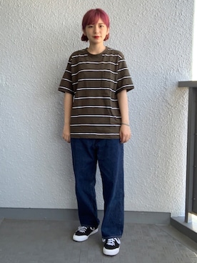 「C1RCA（サーカ）のアイテム」を使った、reoreoniさん（レディース・153cm）の夏コーディネート