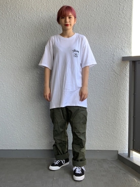 「C1RCA（サーカ）のアイテム」を使った、reoreoniさん（レディース・153cm）の秋コーディネート