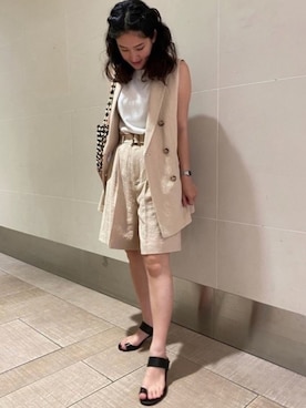 nano・universe ルミネ横浜 Womensさん（レディース・156cm）の夏コーディネート